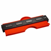 Sablon pentru contur, 250 mm, rosu/negru, Dekton DT55305